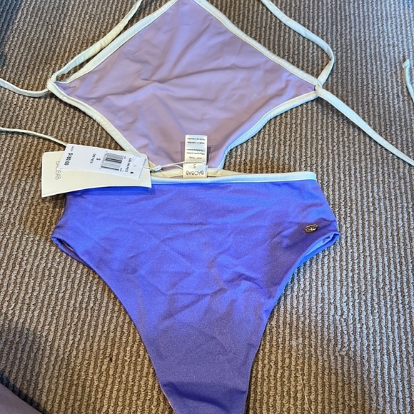 NWT BAOBAB Amira one piece swim in berry size small - Picture 8 of 10
